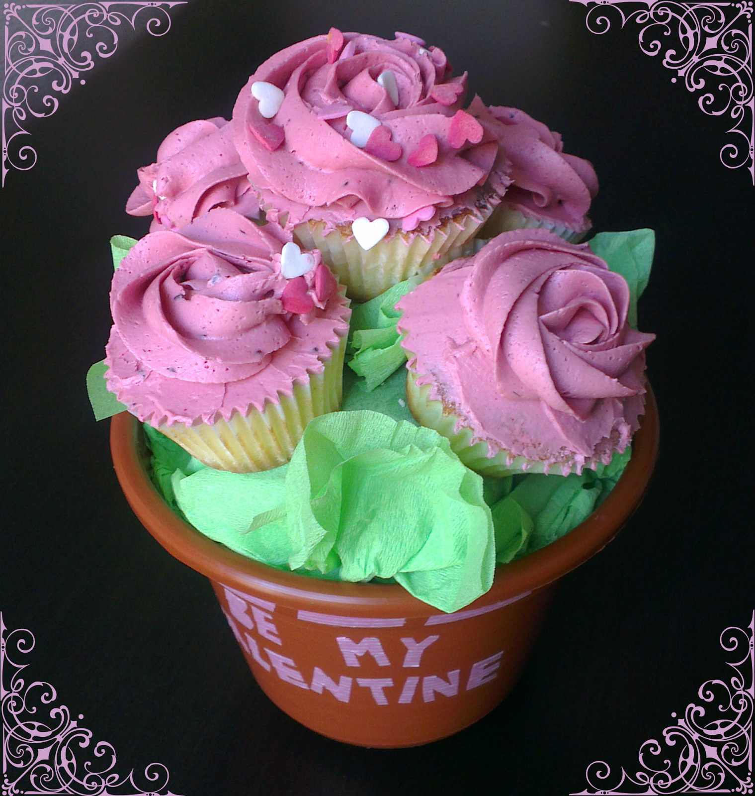 ♥ MACETA DE CUPCAKES