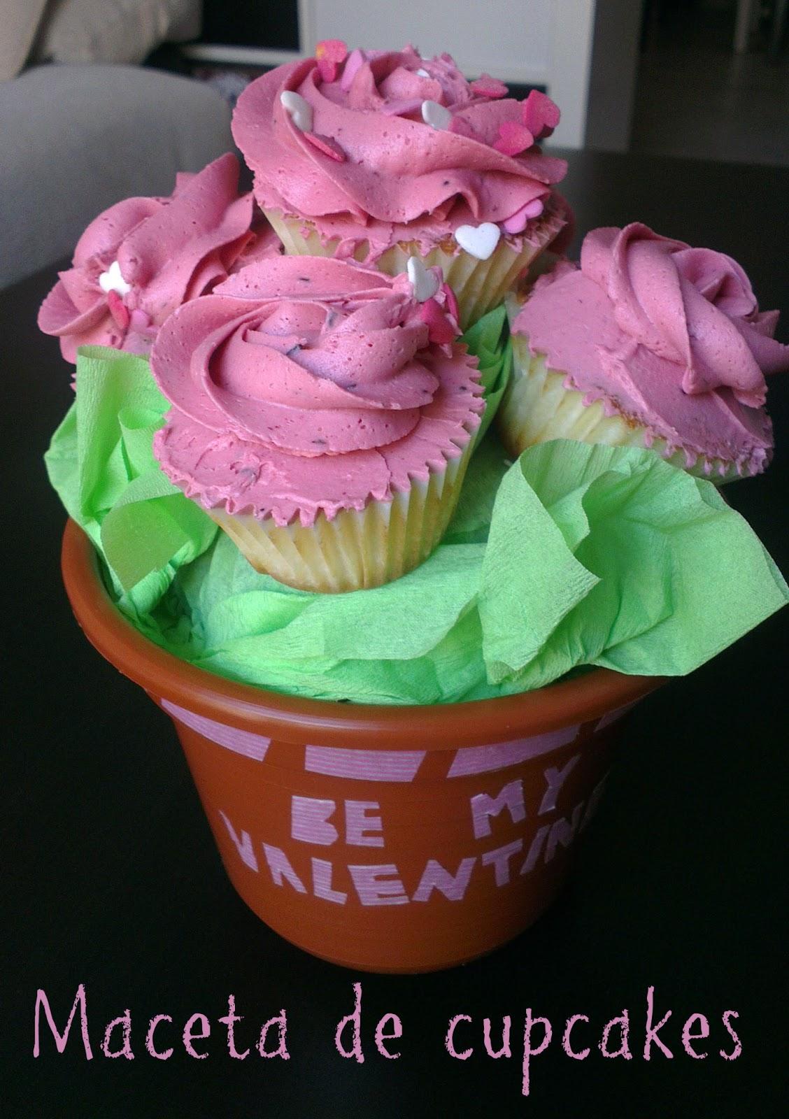 ♥ MACETA DE CUPCAKES