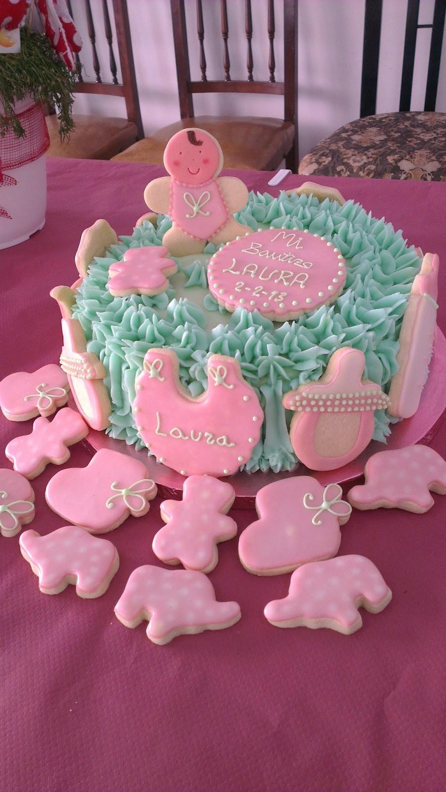 ♥ TARTA PARA BAUTIZO DE FRAMBUESA Y CHOCOLATE BLANCO