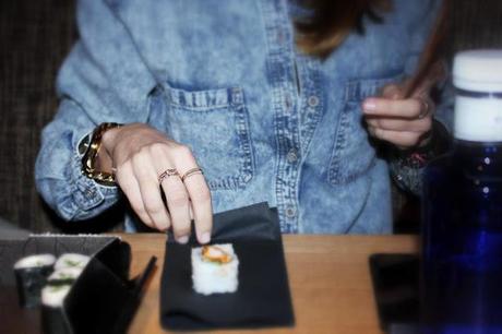 Ethnic with denim Ethnic with denim