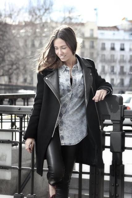 Ethnic with denim Ethnic with denim