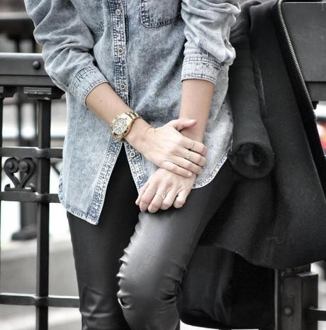 Ethnic with denim Ethnic with denim