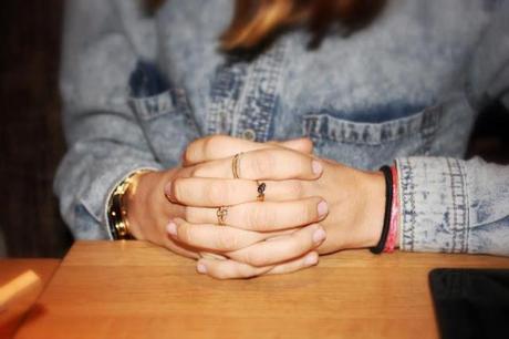 Ethnic with denim Ethnic with denim