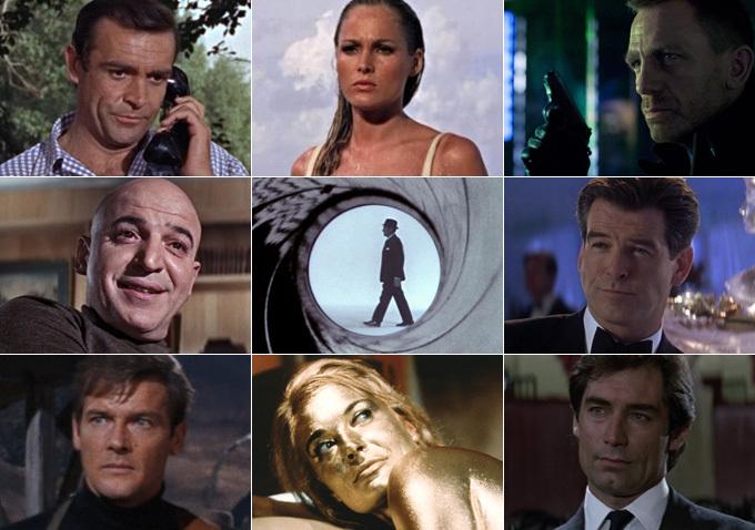 50 años de James Bond en 4 minutos