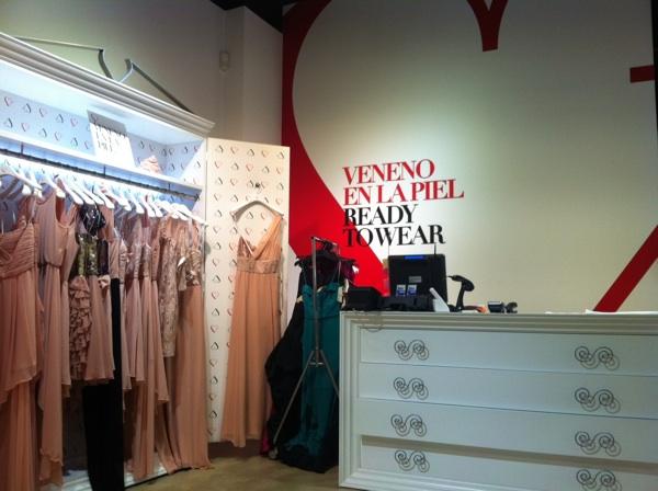 Los vestidos de fiesta de Veneno en la Piel para la primavera verano 2013 veneno piel barcelona