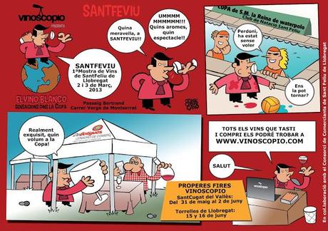 PROGRAMA SANTFEVIU, 1ª Mostra de Vins de Sant Feliu de Llobregat