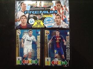 Los sobres Premium de Adrenalyn XL Liga BBVA 2012-2013 a la venta