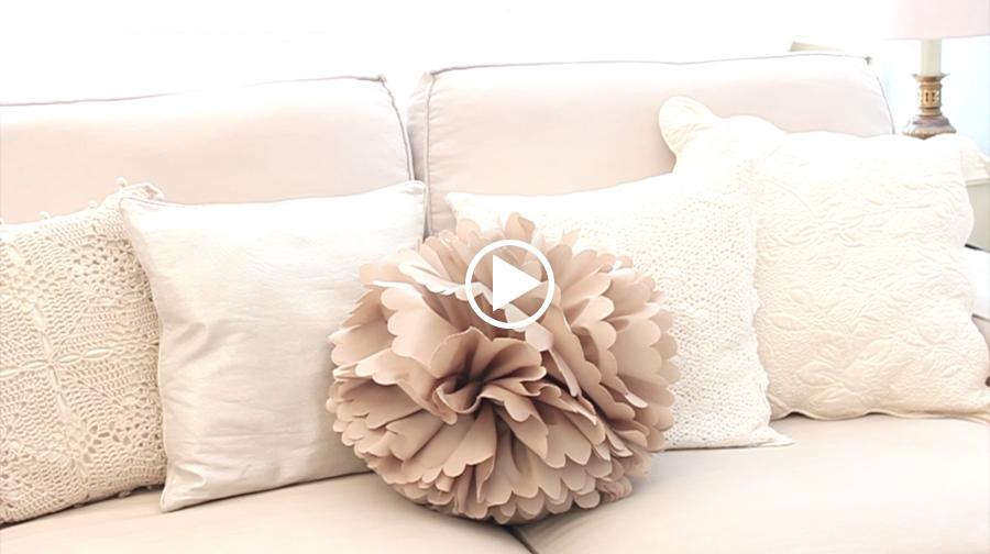 VideoTutorial: Cojín Flor by Sara Sabate