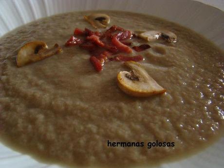 CREMA DE CHAMPIÑONES