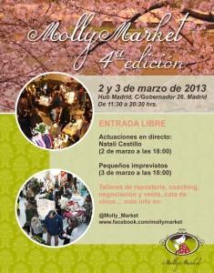 Molly market: artesanía moderna y solidaridad CARTEL_IV_EDICION_FACEBOOK
