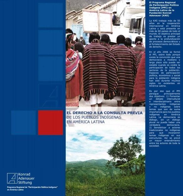 LIBRO: El Derecho de la Consulta Previa de los Pueblos Indígenas en América Latina