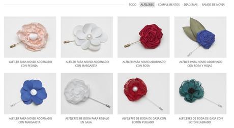 Conociendo a: B de Blanca, Ramos de Novia de Tela ramos de novia