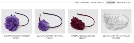 Conociendo a: B de Blanca, Ramos de Novia de Tela ramos de novia