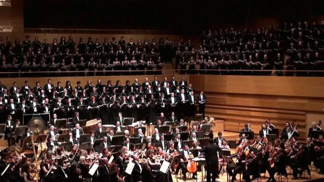 Cantata “Alexander Nevsky”, (S Prokofiev) – auditorio M. Delibes de Valladolid 2012