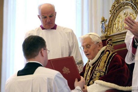 Adiós a Benedicto XVI