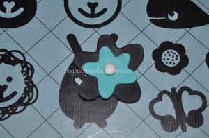 tarta flor fondant 6