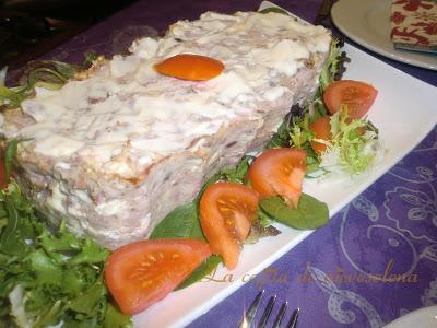 Fiambre de pollo con frutos secos