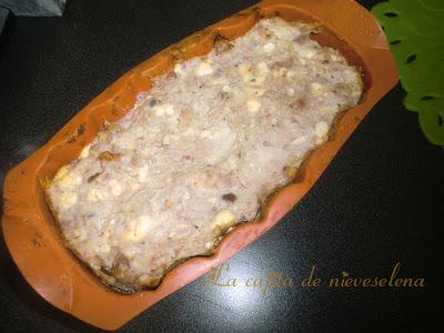 Fiambre de pollo con frutos secos