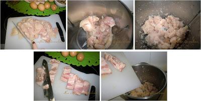 Fiambre de pollo con frutos secos