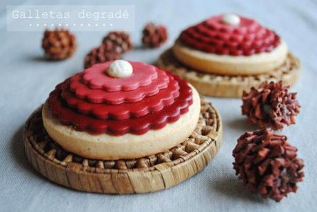 Galletas degradé [Ombre biscuits]