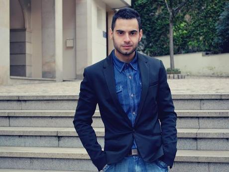 Blazer on denim Blazer on denim