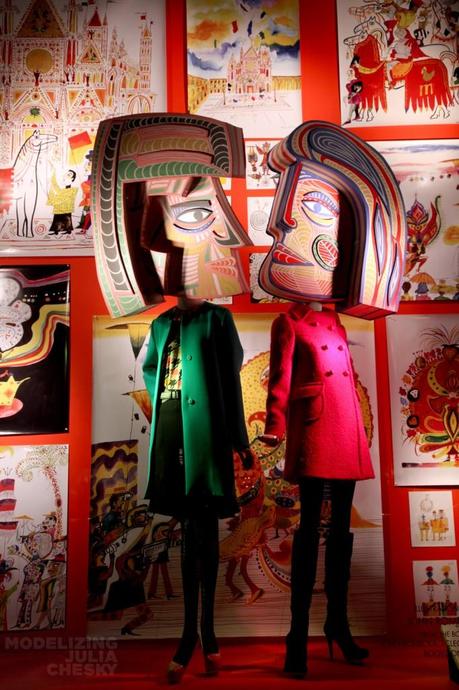 Ilustraciones en Escaparates