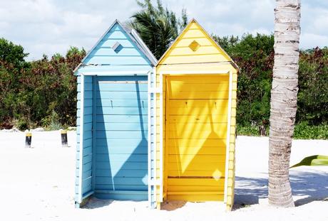 Blue & Yellow Beach Boxes