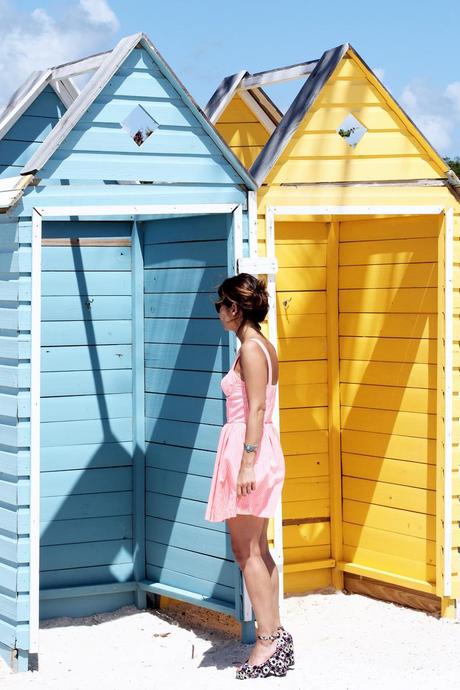 Blue & Yellow Beach Boxes