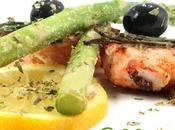 Salmón Plancha Receta Limón Espárragos