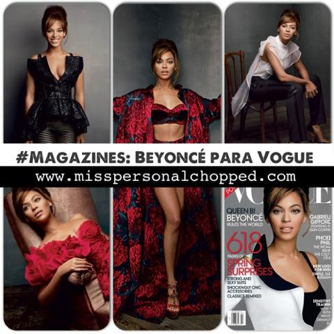 MAGAZINE: Beyoncé pone cara a VOGUE!