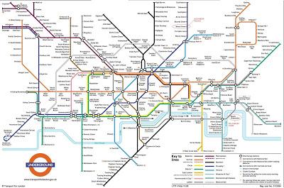 plano metro londres