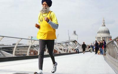 FAUJA SINGH: CORREDOR DE MARATÓN CON !!101 AÑOS!!