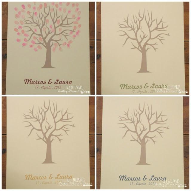 Láminas y banners a juego en tu boda