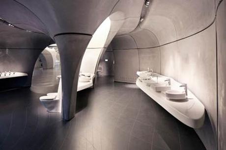 Roca London Gallery, de Zaha Hadid