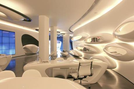 Roca London Gallery, de Zaha Hadid
