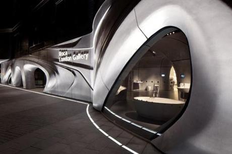 Roca London Gallery, de Zaha Hadid