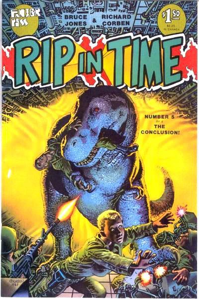 RIP in Time Bruce Jones y Richard Corben portada #5