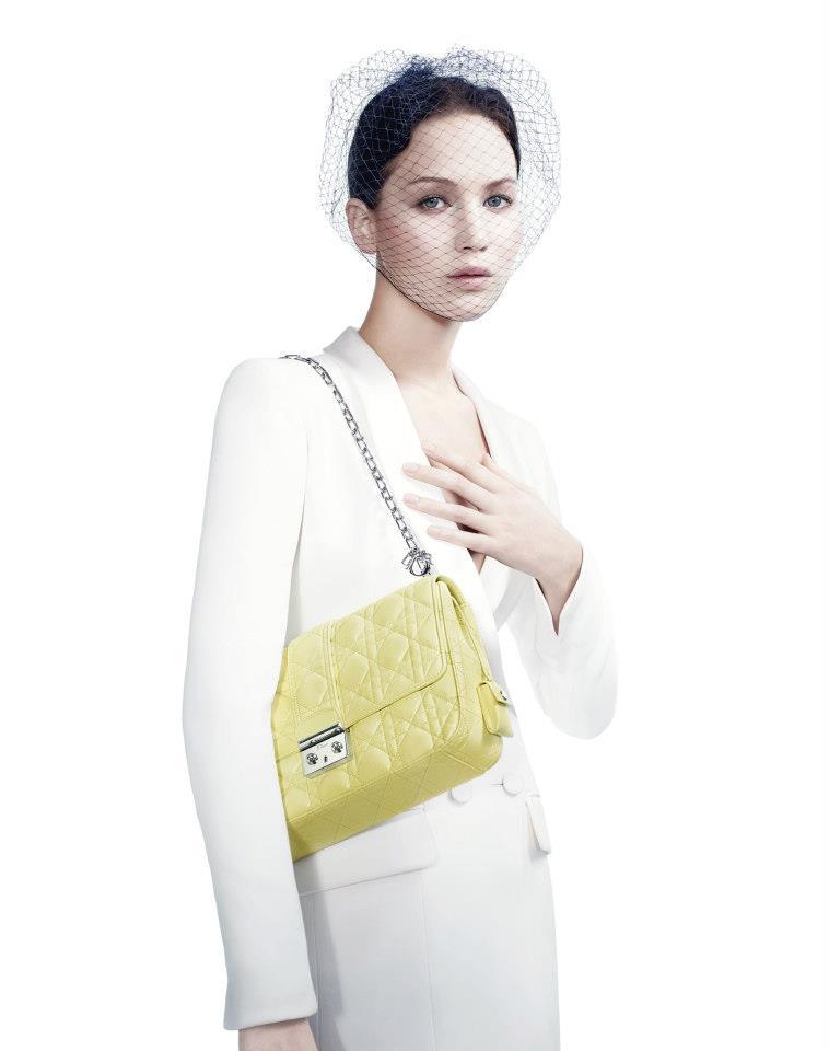 Jennifer Lawrence la nueva musa de Dior 2013*Bolso MissDior