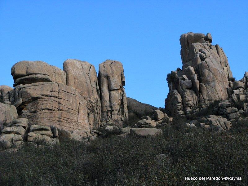 Hueco del Paredón y Cuerda del Castillete, La Pedriza 24-2-13