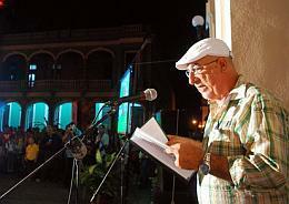 Un sagüero en la Feria Internacional del Libro 2013