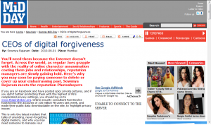 Tres medios internacionales mencionan nuestra campaña “Reinventando el olvido”