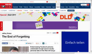 Tres medios internacionales mencionan nuestra campaña “Reinventando el olvido”