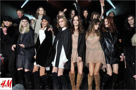 H&M;'s first fashion week show, Paris