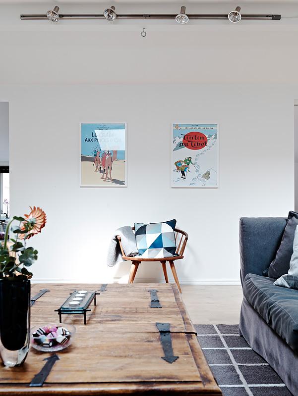 Luminosidad en un duplex en Gotemburgo.