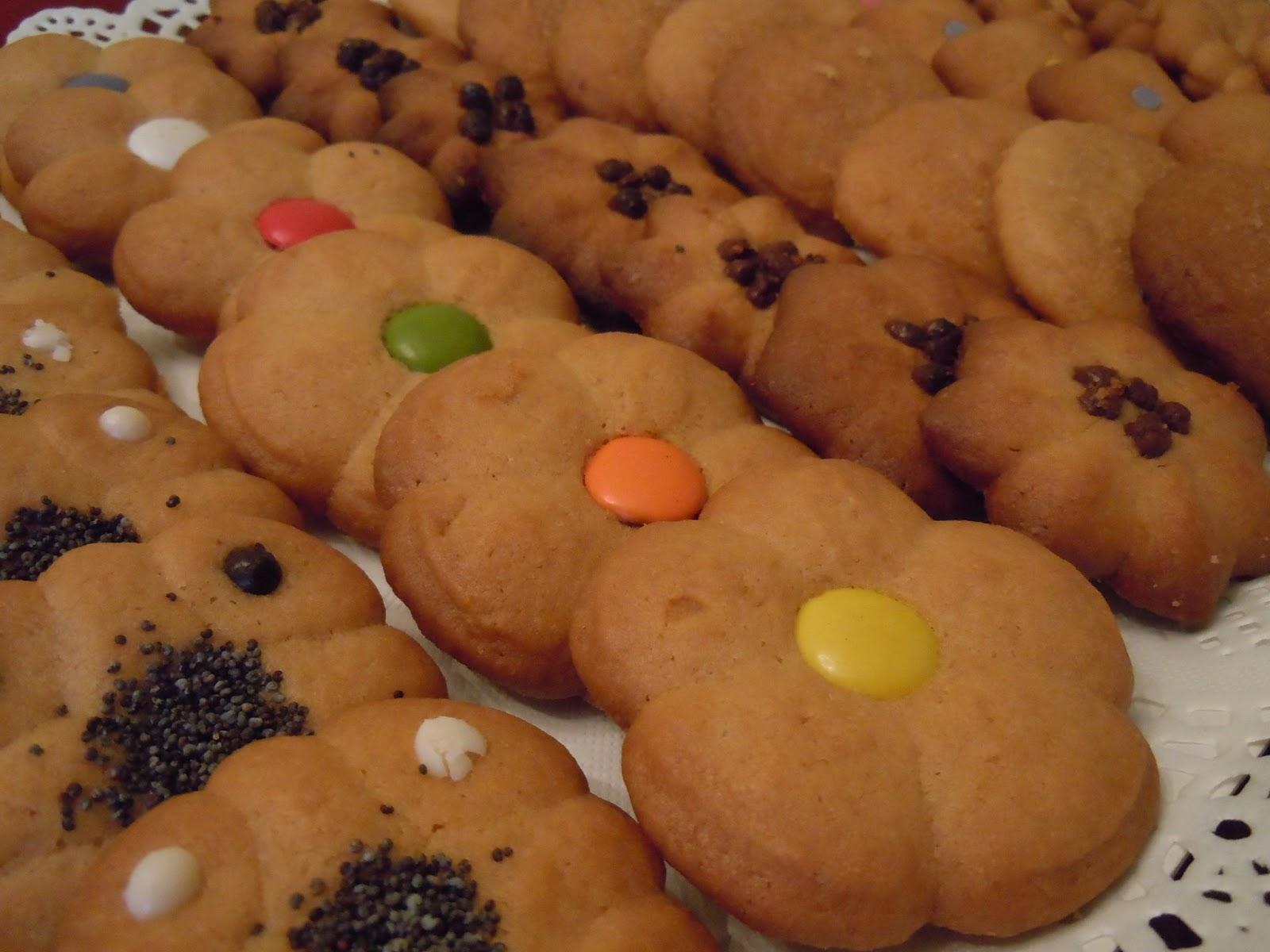 Galletas de mantequilla con pistola