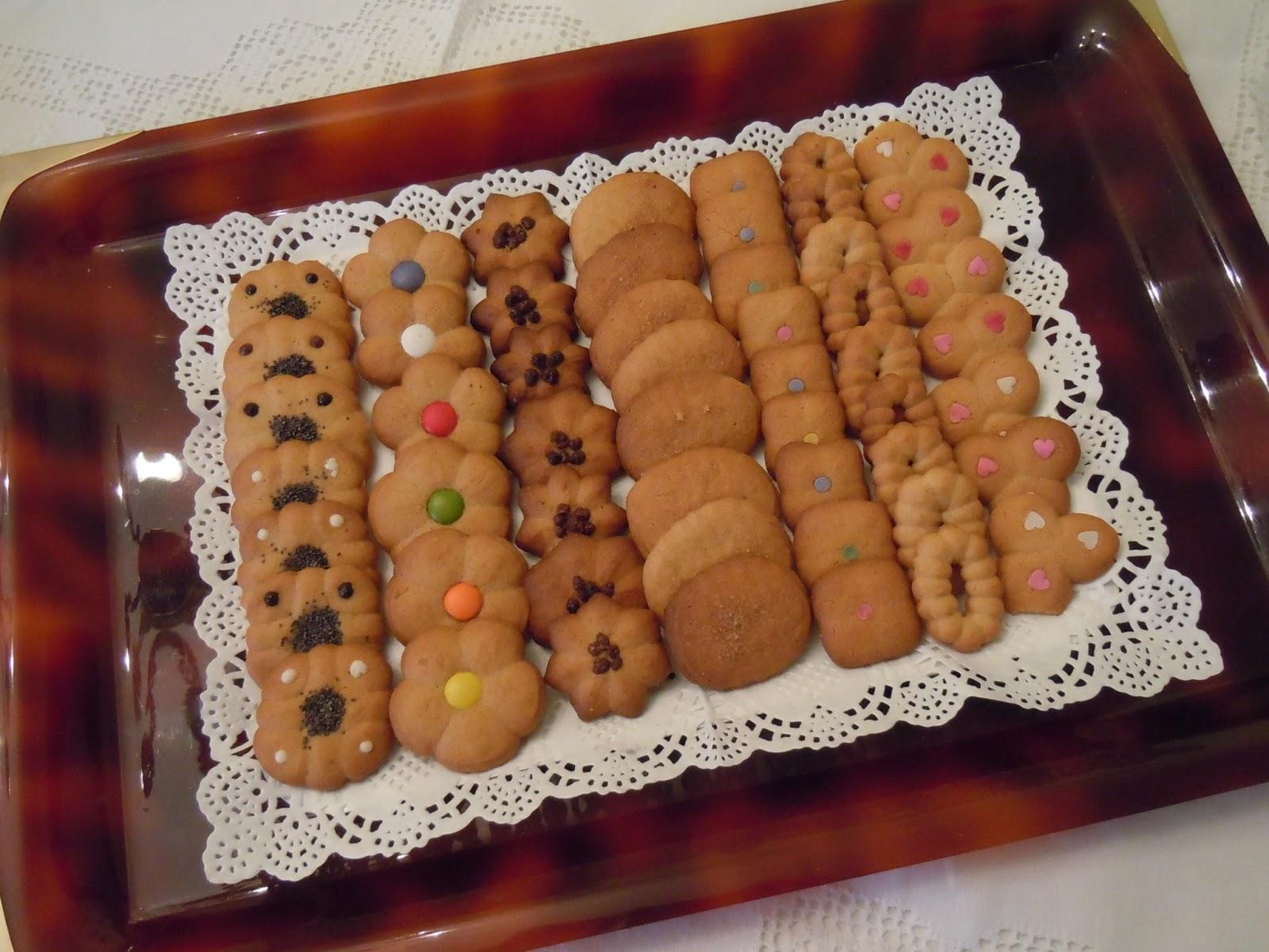 Galletas de mantequilla con pistola