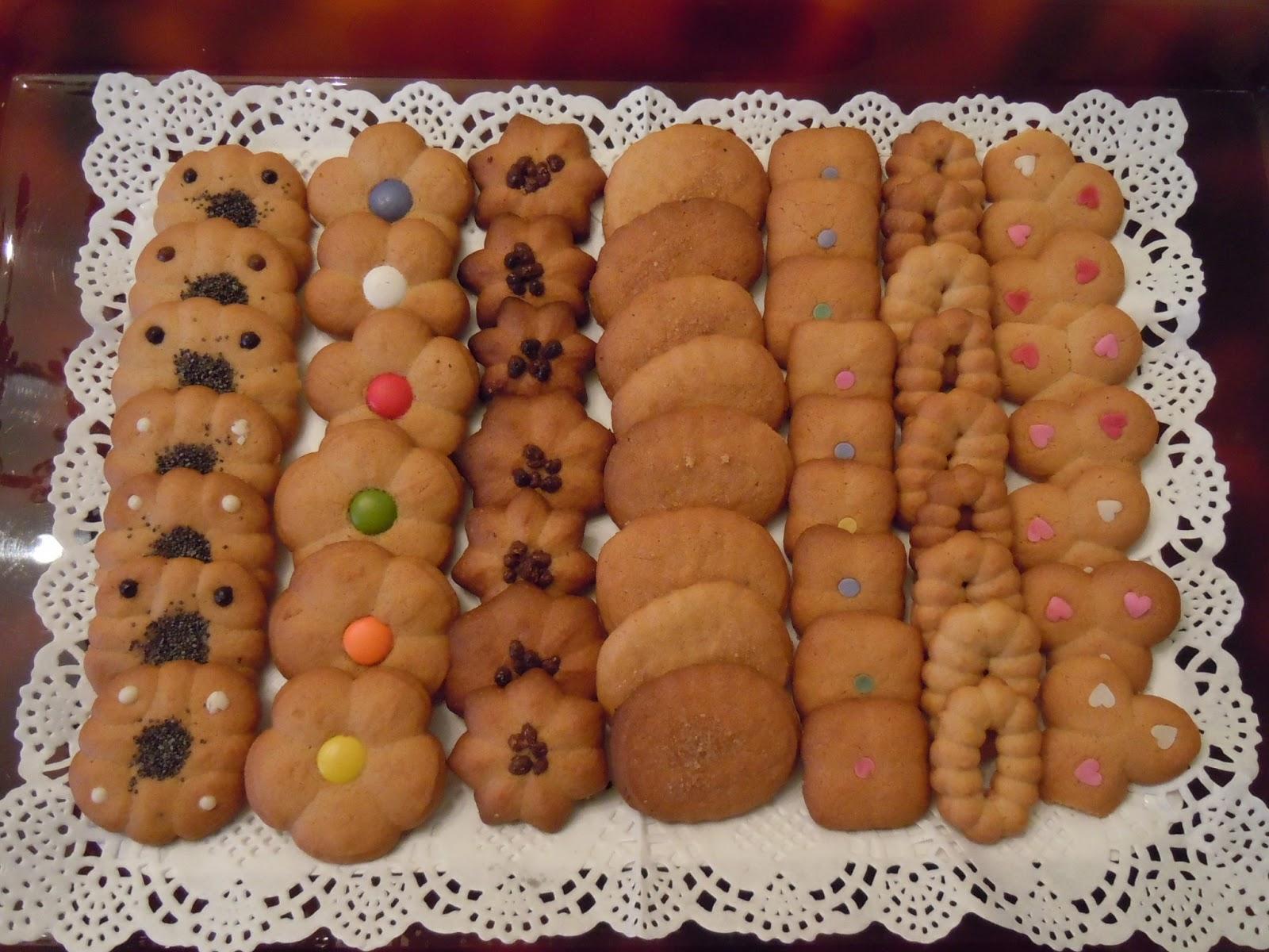 Galletas de mantequilla con pistola