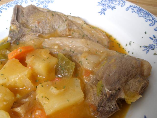 Costillas de Cordero Guisadas