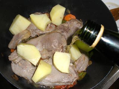 Costillas de Cordero Guisadas