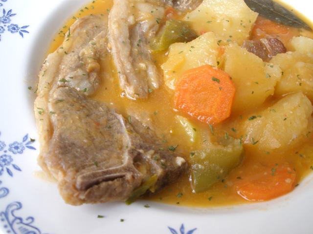 Costillas de Cordero Guisadas